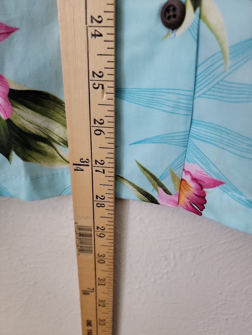 Hawaiian Reserve Sleeveless Floral Button-Front Top - Light Blue Size Large NWOT - Picture 7 of 8